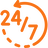 24h/24 - 7j/7